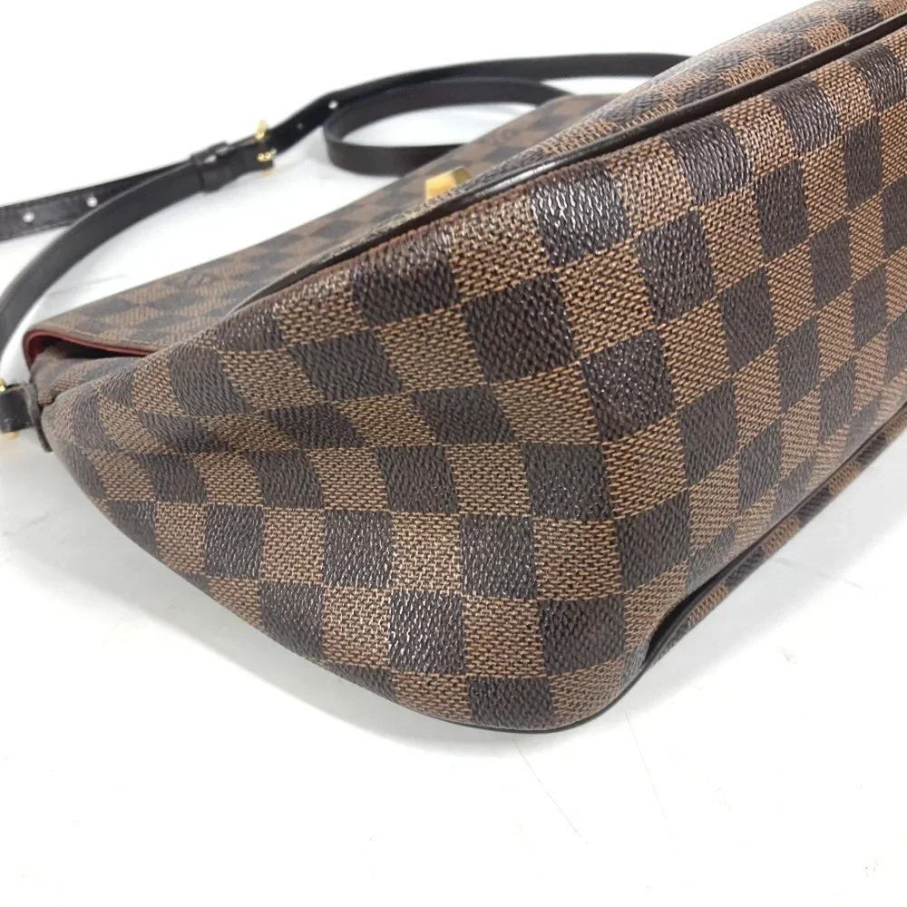 LOUIS VUITTON Brown Damier Canvas Shoulder Bag